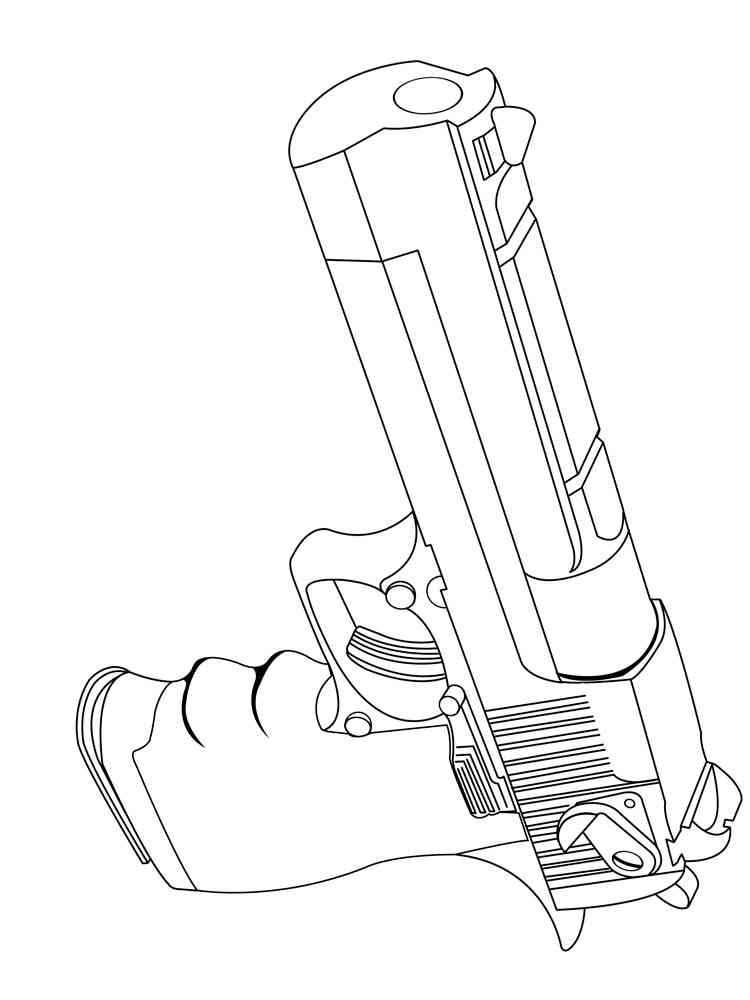 36 Exciting Guns Coloring Pages Printable 2