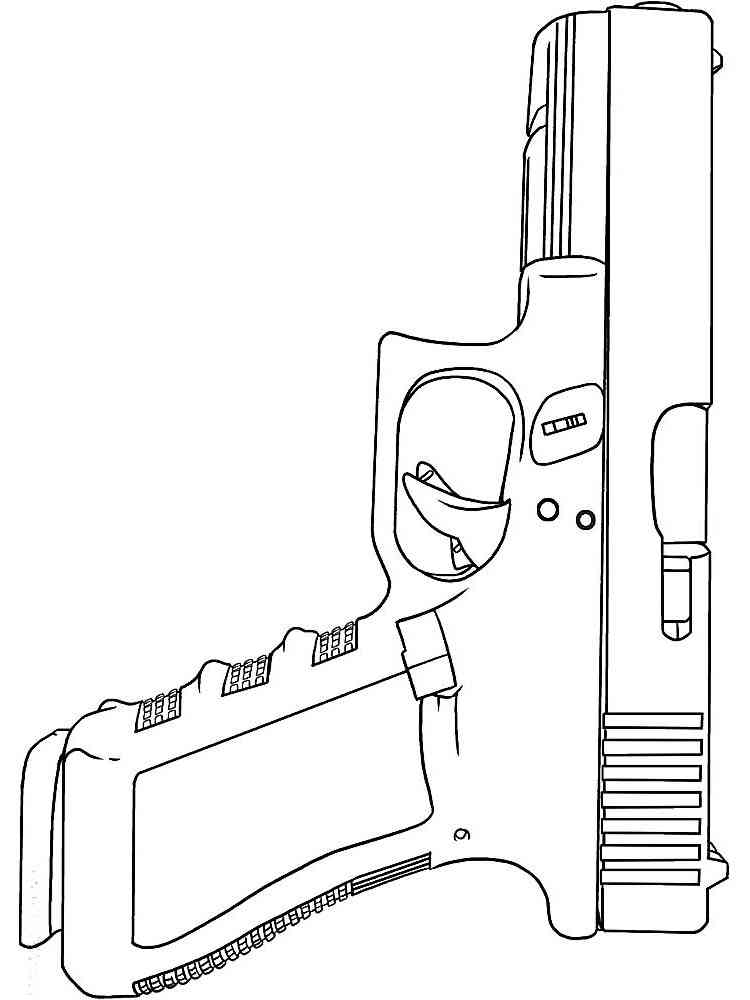 36 Exciting Guns Coloring Pages Printable 25