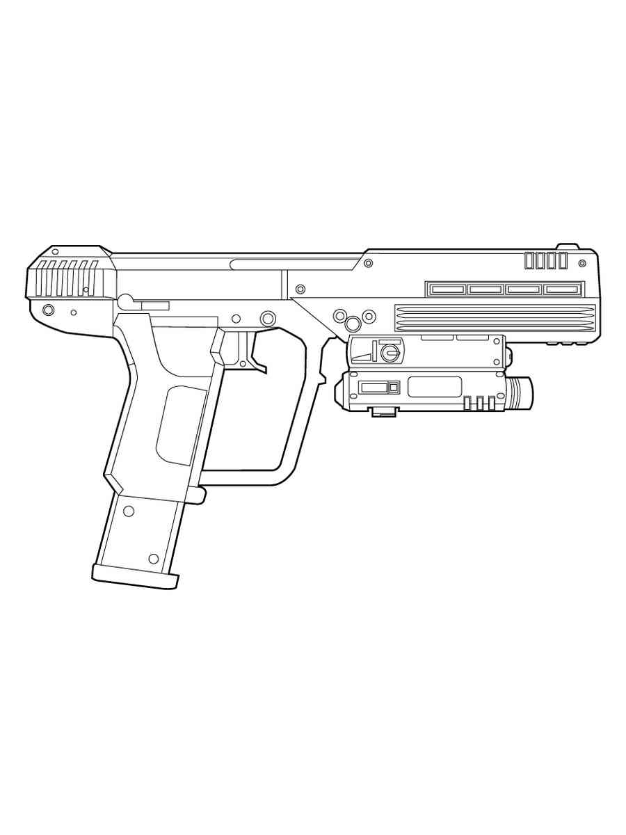 36 Exciting Guns Coloring Pages Printable 28