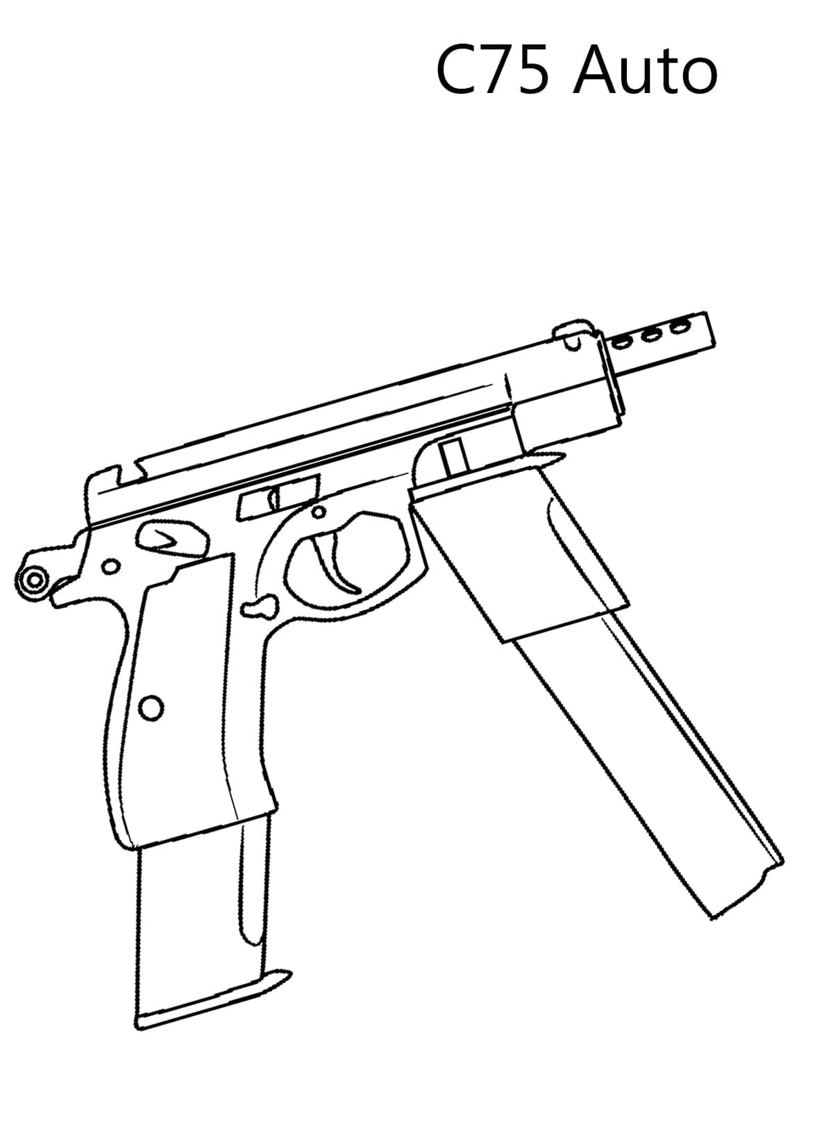 36 Exciting Guns Coloring Pages Printable 29