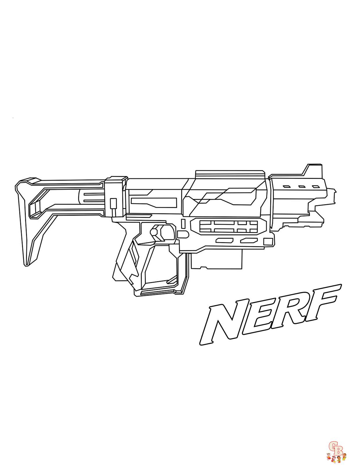 36 Exciting Guns Coloring Pages Printable 31