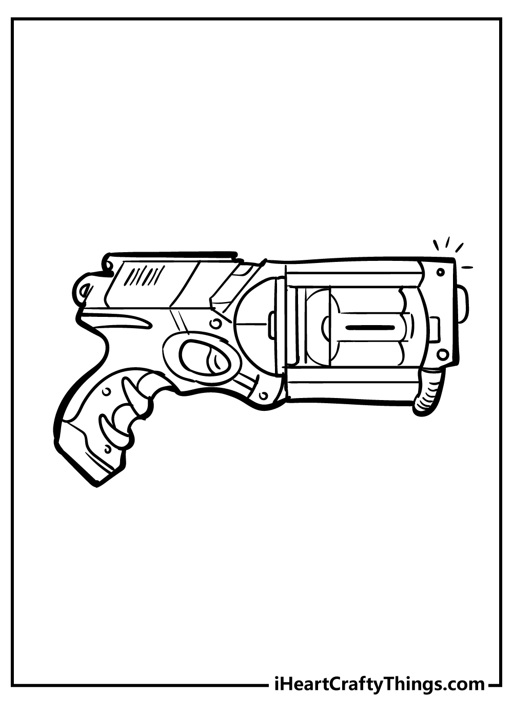 36 Exciting Guns Coloring Pages Printable 33