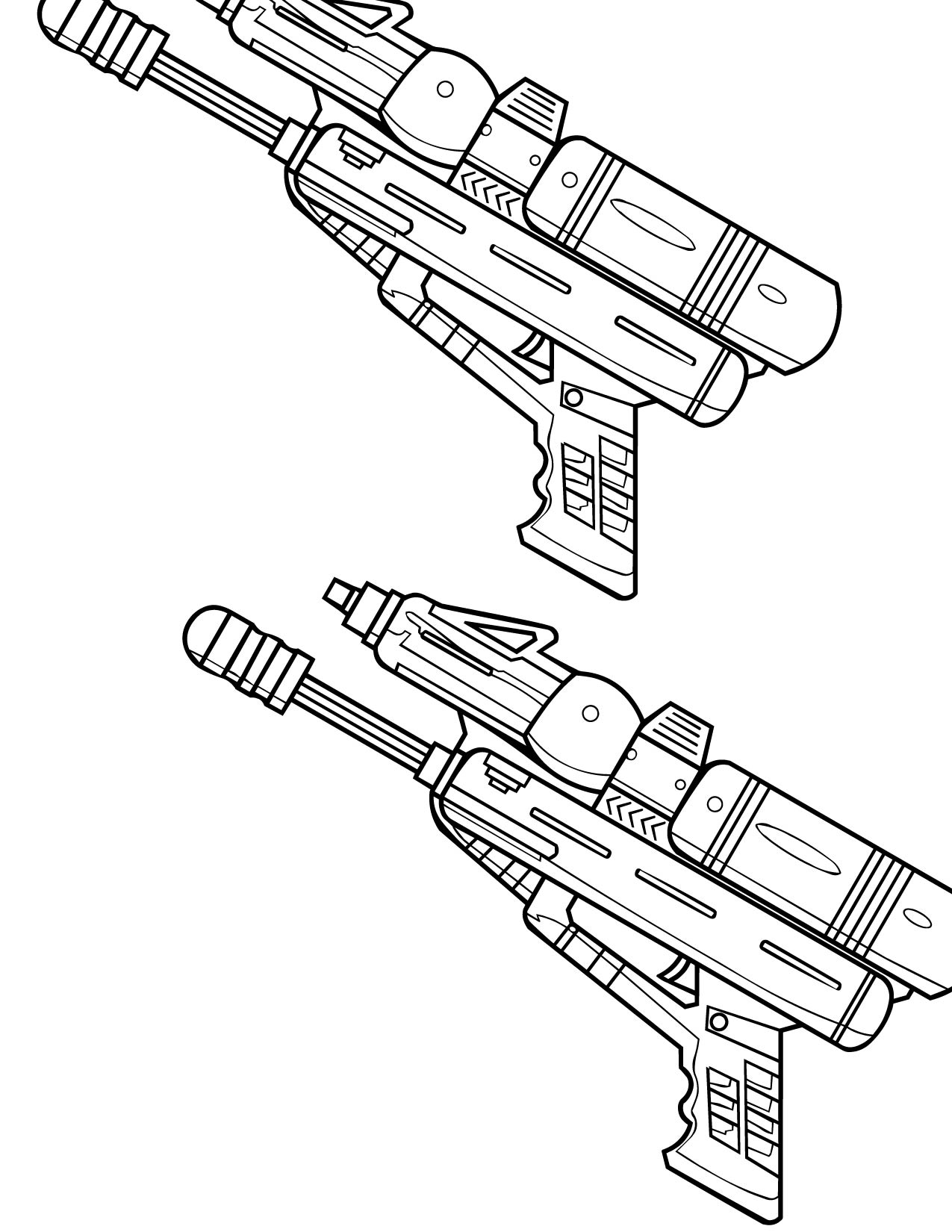 36 Exciting Guns Coloring Pages Printable 35