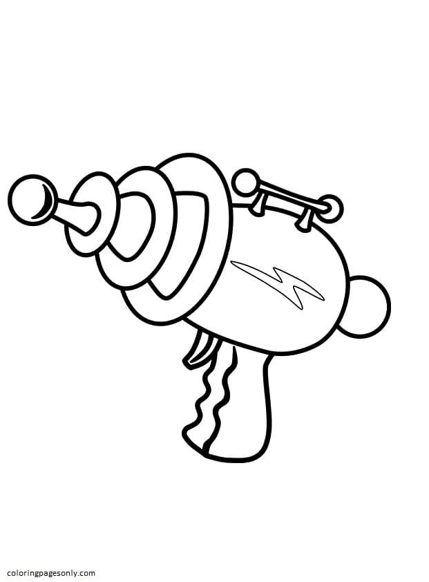 36 Exciting Guns Coloring Pages Printable 4