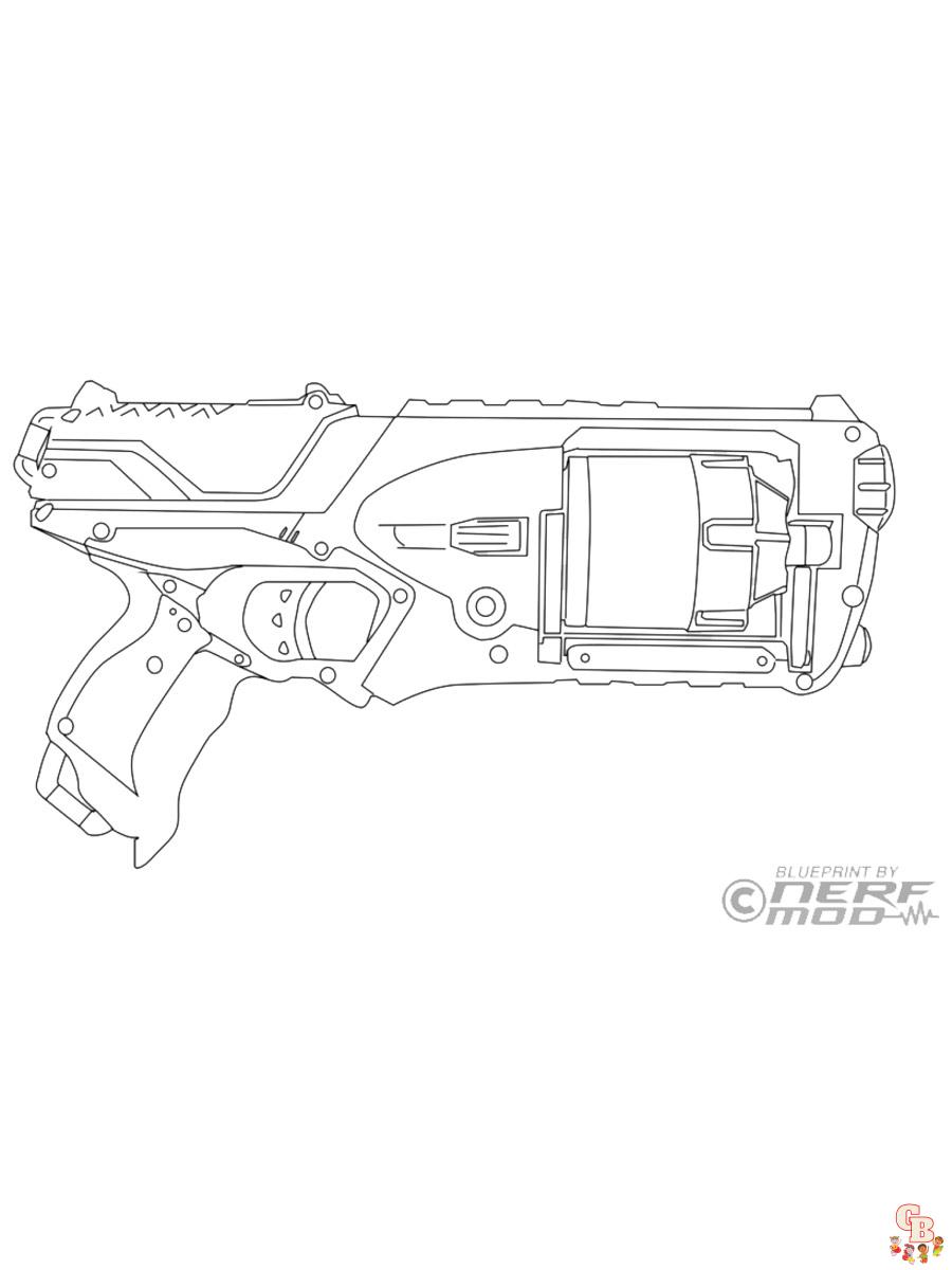 36 Exciting Guns Coloring Pages Printable 5