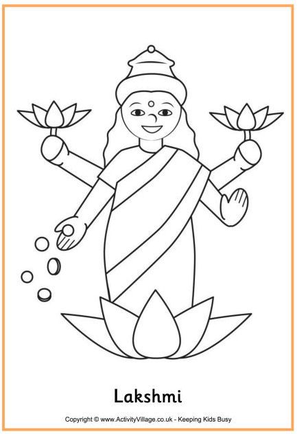 36 Festive Rangoli Coloring Pages for Kids Printable 20