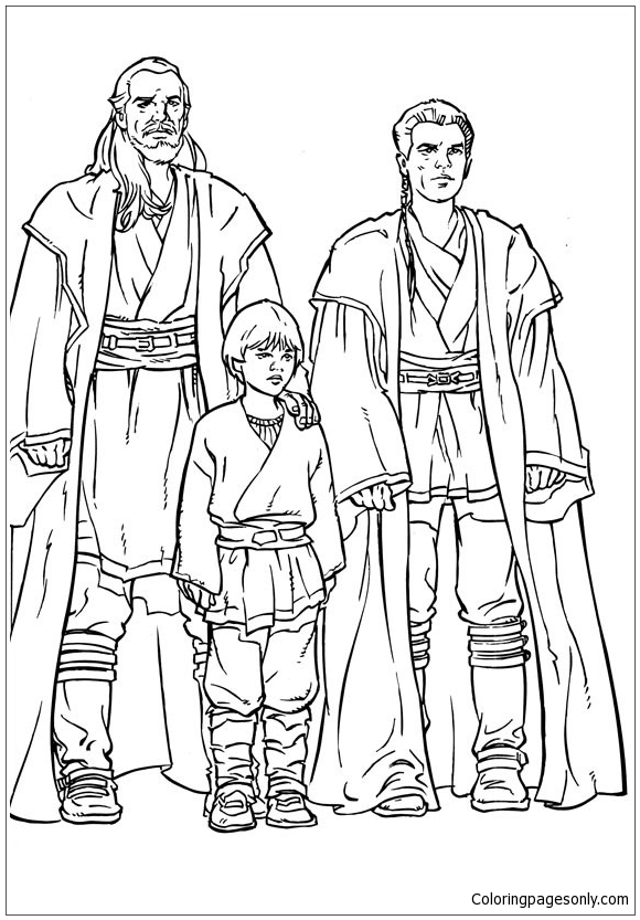 36 Heroic Anakin Skywalker Coloring Pages Printable 10