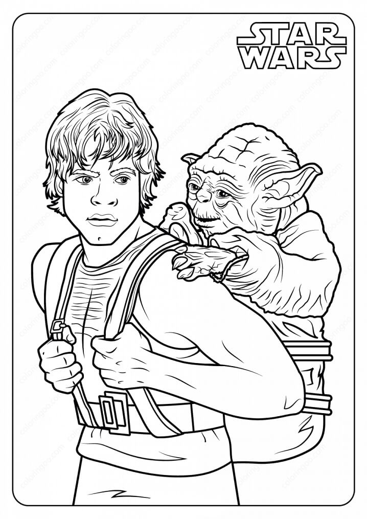 36 Heroic Anakin Skywalker Coloring Pages Printable 11