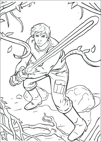 36 Heroic Anakin Skywalker Coloring Pages Printable 12