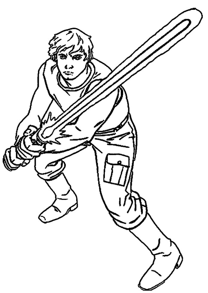 36 Heroic Anakin Skywalker Coloring Pages Printable 17