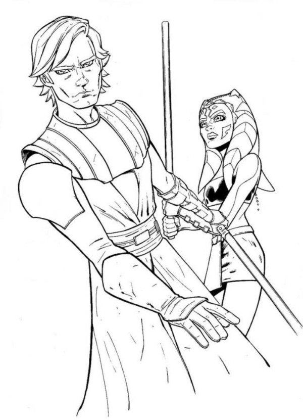 36 Heroic Anakin Skywalker Coloring Pages Printable 3