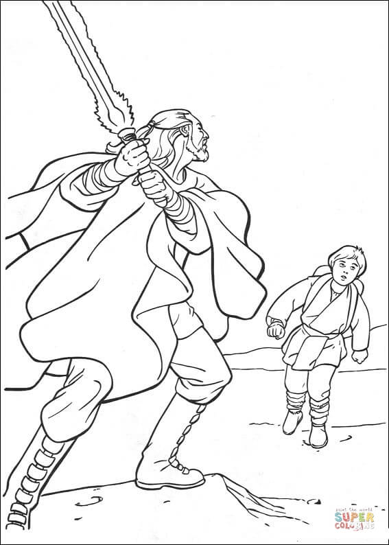 36 Heroic Anakin Skywalker Coloring Pages Printable 33