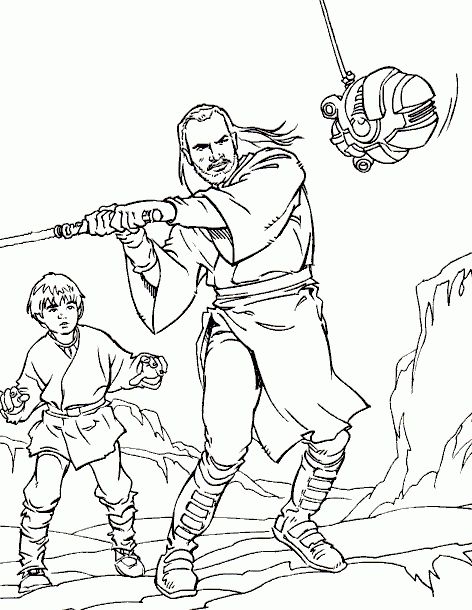 36 Heroic Anakin Skywalker Coloring Pages Printable 5