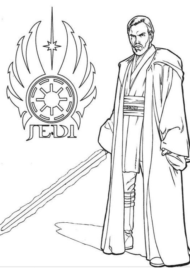 36 Heroic Anakin Skywalker Coloring Pages Printable 7