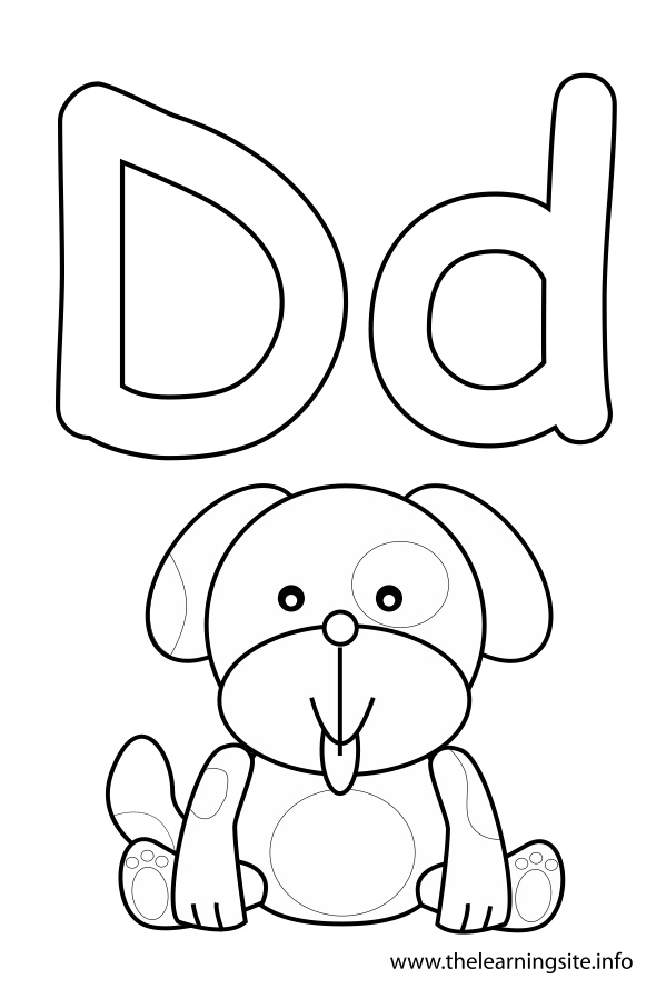 36 Letter D Coloring Pages Printable 15