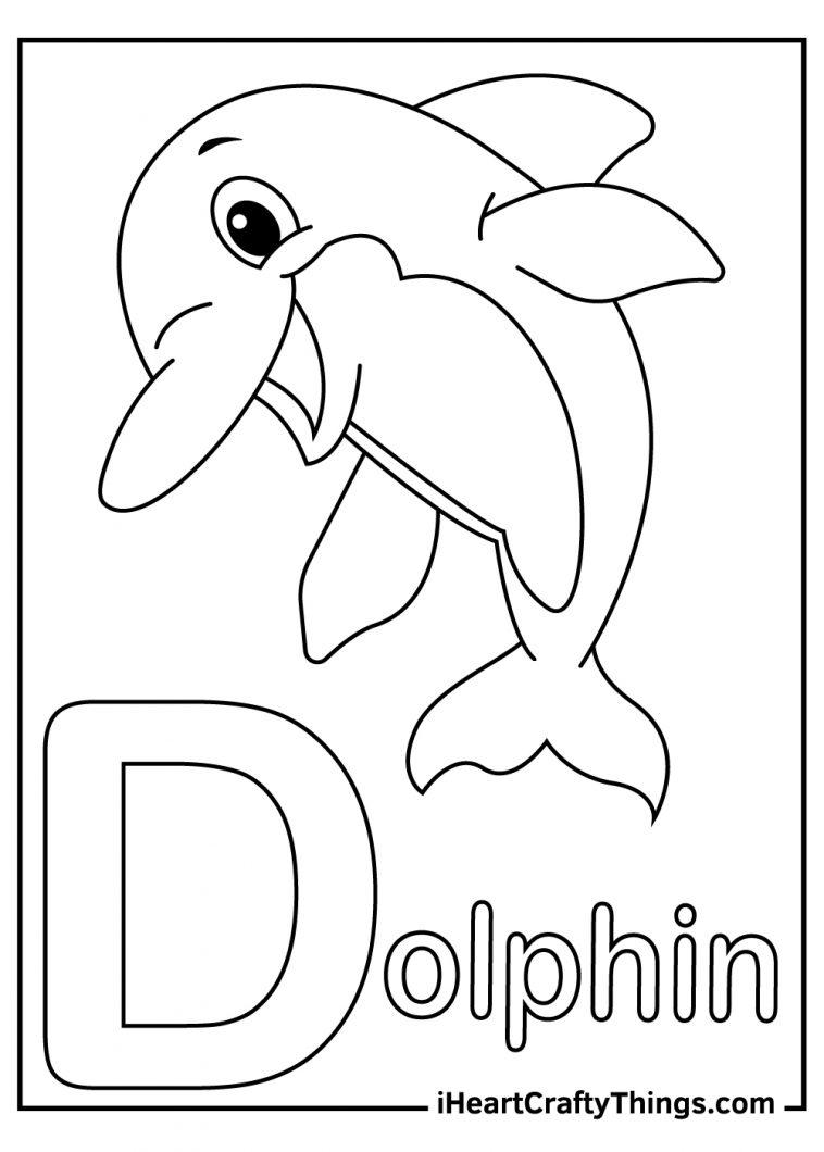 36 Letter D Coloring Pages Printable 19