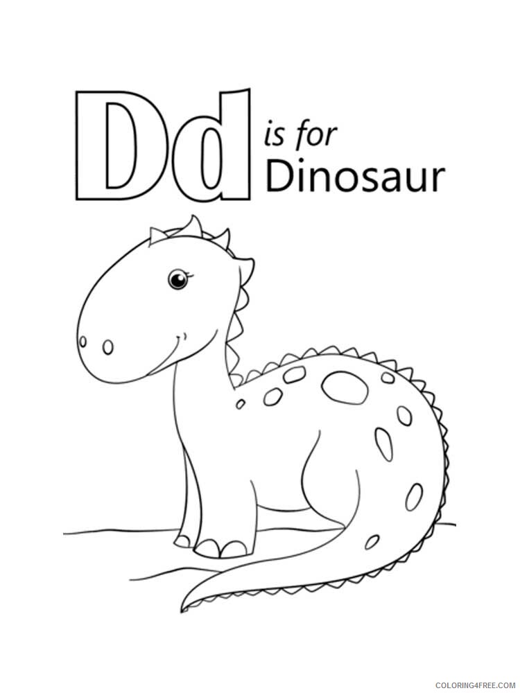 36 Letter D Coloring Pages Printable 23