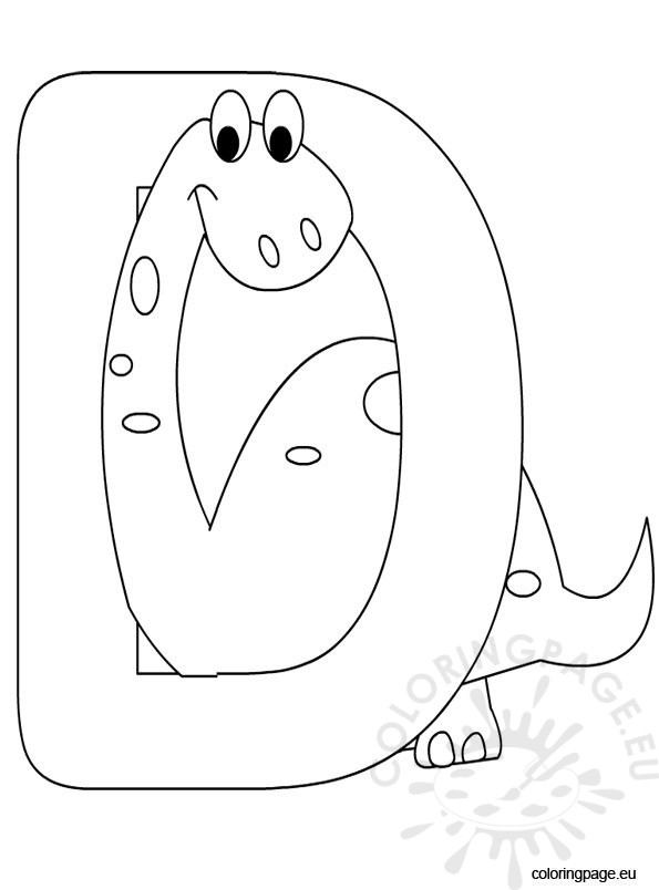 36 Letter D Coloring Pages Printable 28