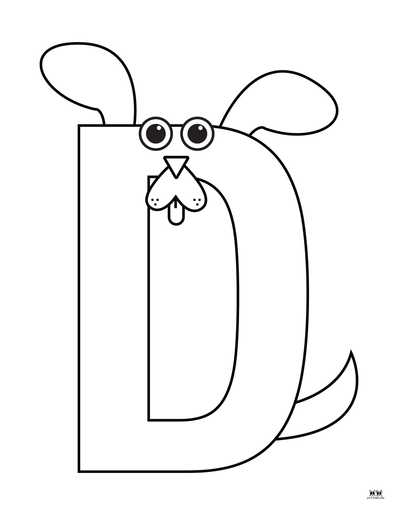 36 Letter D Coloring Pages Printable 35