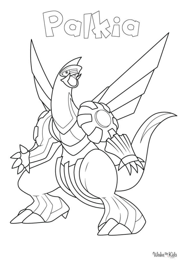 36 Mythical Palkia Coloring Page Printable 2