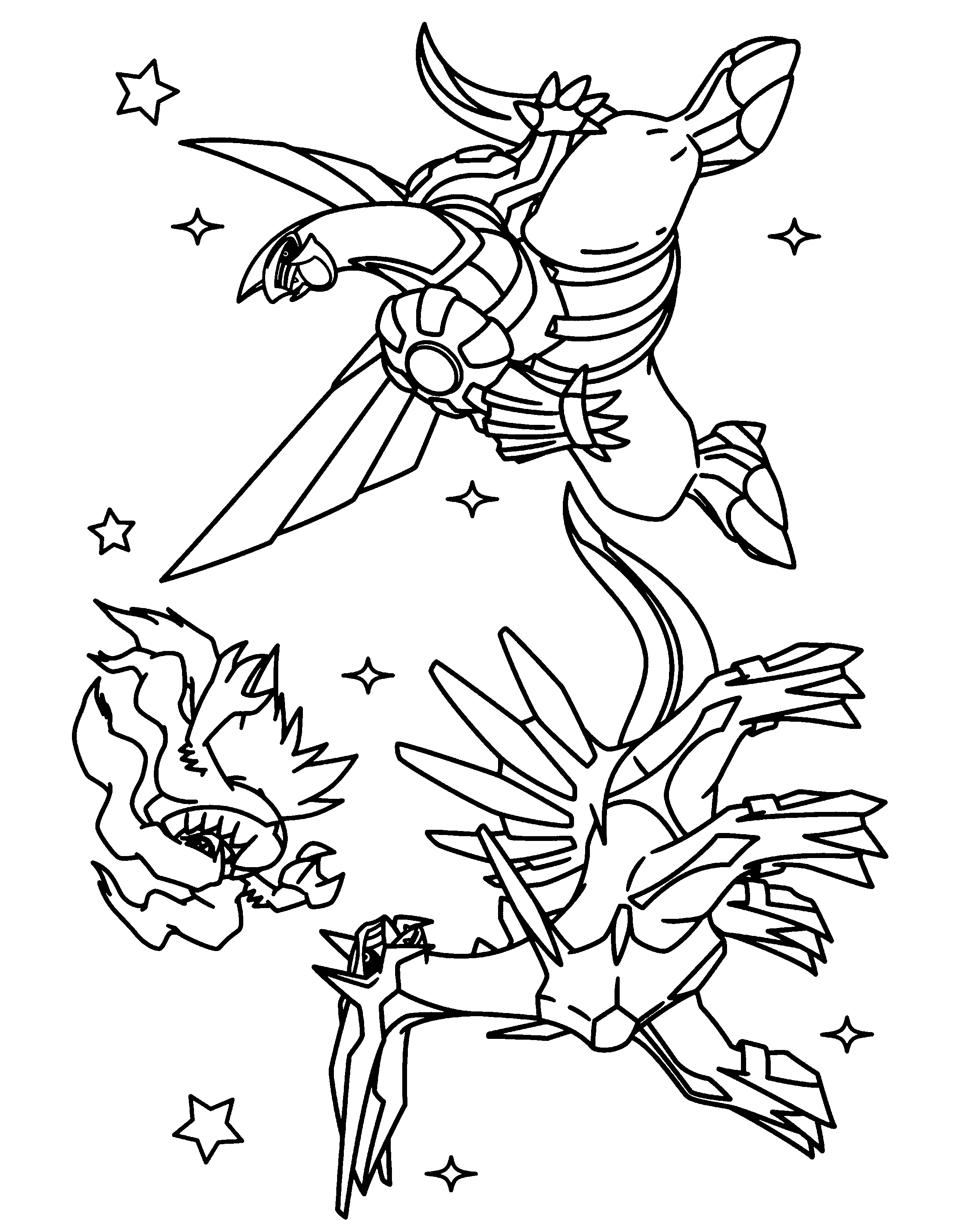 36 Mythical Palkia Coloring Page Printable 29