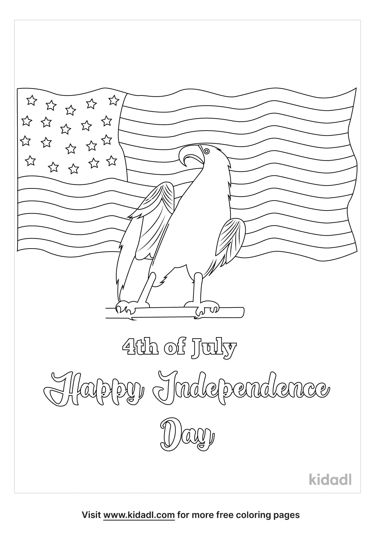 36 Patriotic Independence Day Coloring Pages Printable 1