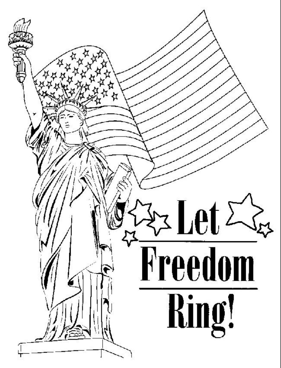 patriotic independence day coloring pages printable jpg