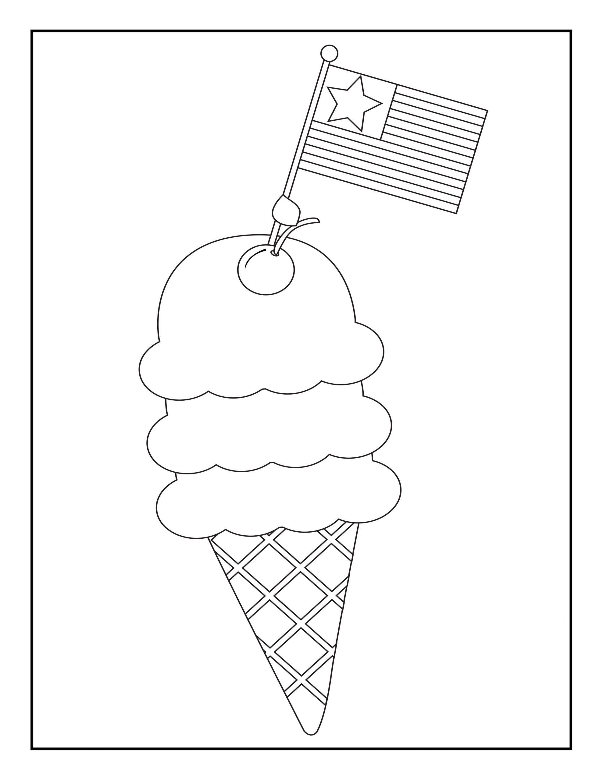 36 Patriotic Independence Day Coloring Pages Printable 13