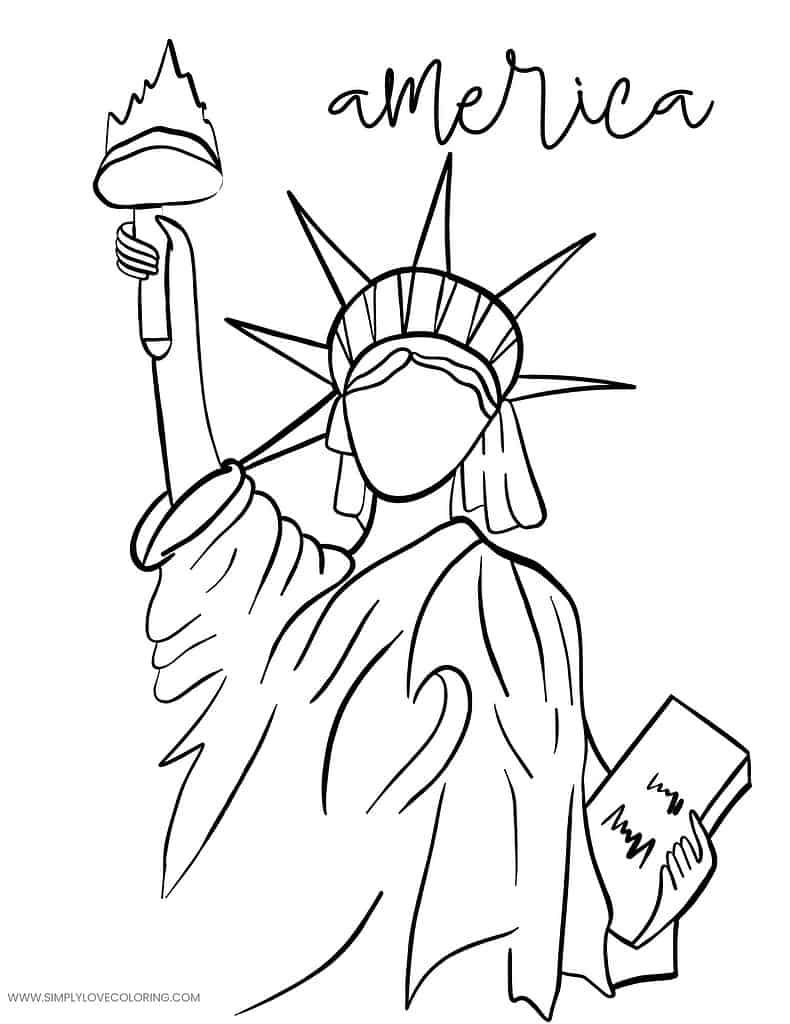 36 Patriotic Independence Day Coloring Pages Printable 17