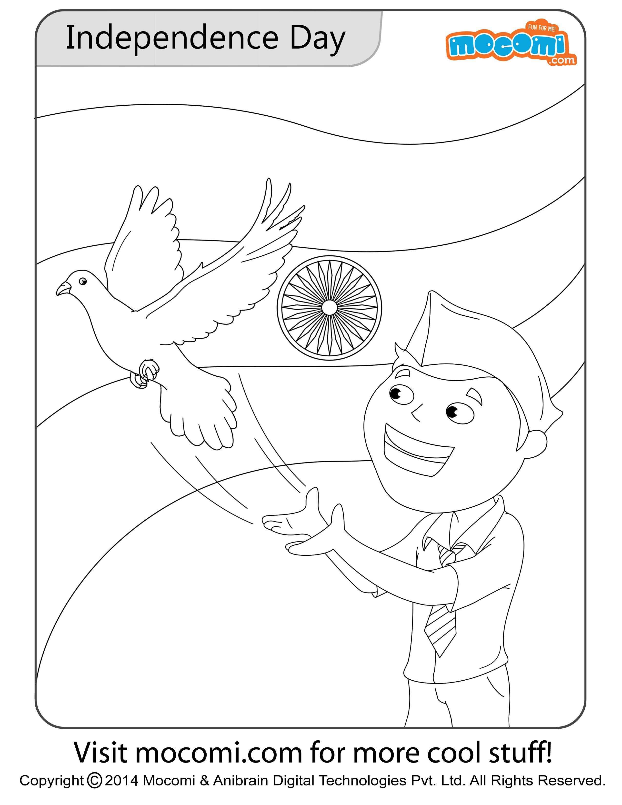 36 Patriotic Independence Day Coloring Pages Printable 22