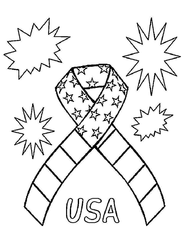 36 Patriotic Independence Day Coloring Pages Printable 31