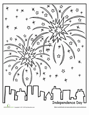 36 Patriotic Independence Day Coloring Pages Printable 35