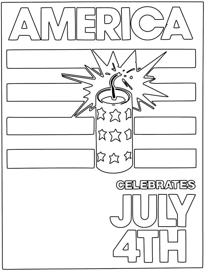 36 Patriotic Independence Day Coloring Pages Printable 4