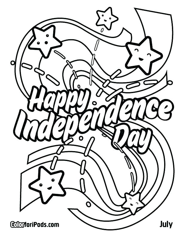 36 Patriotic Independence Day Coloring Pages Printable 7