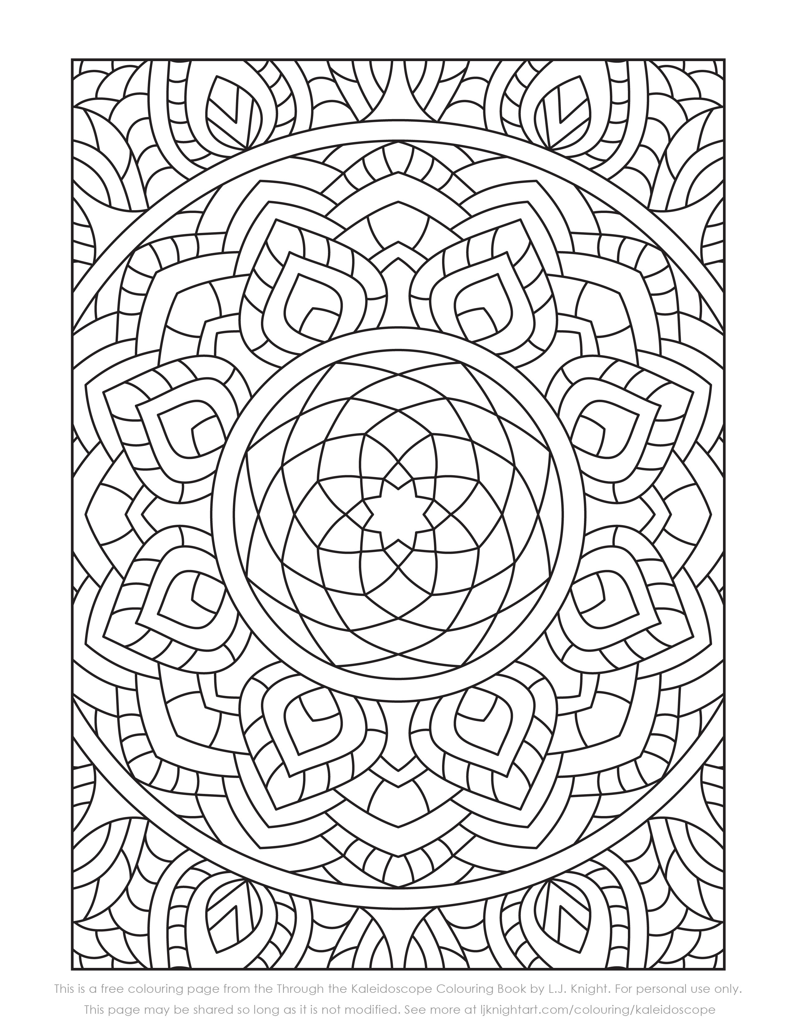 36 Pattern Coloring Pages Printable 10