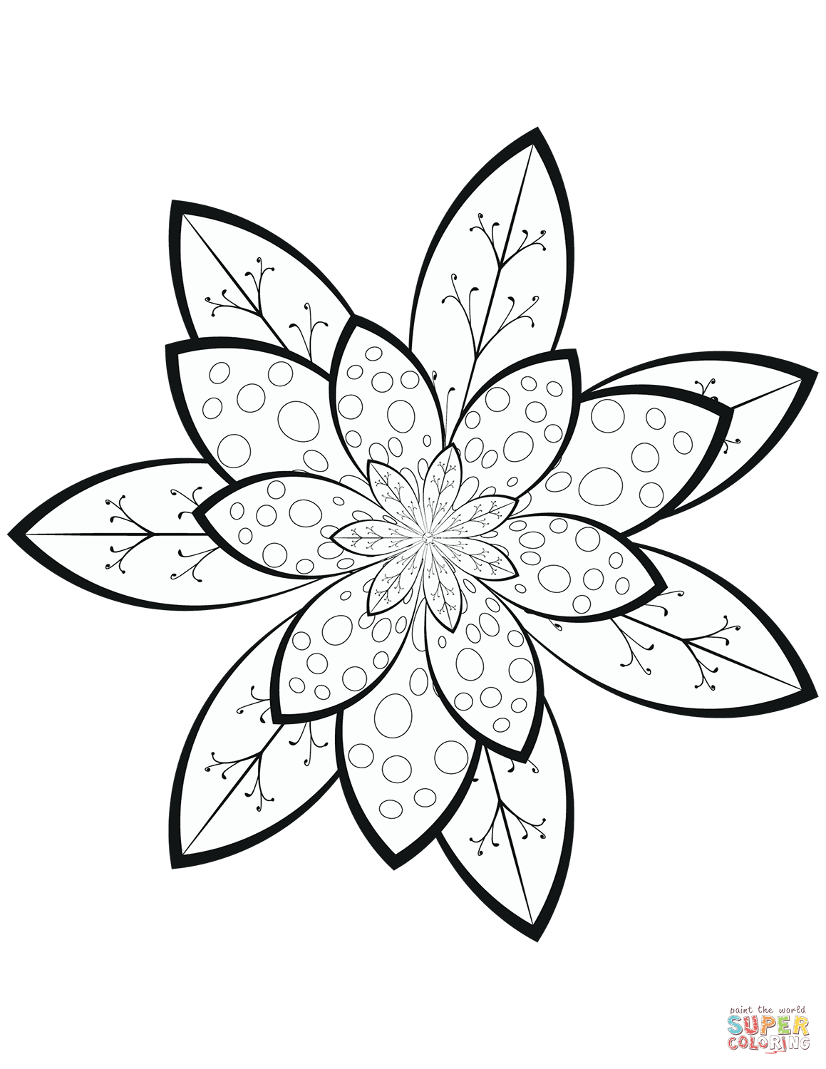 36 Pattern Coloring Pages Printable 11