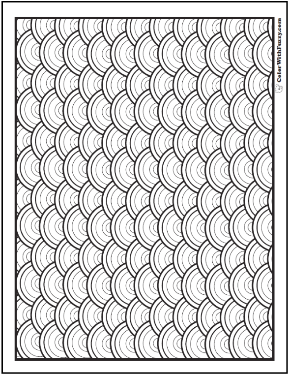 36 Pattern Coloring Pages Printable 13