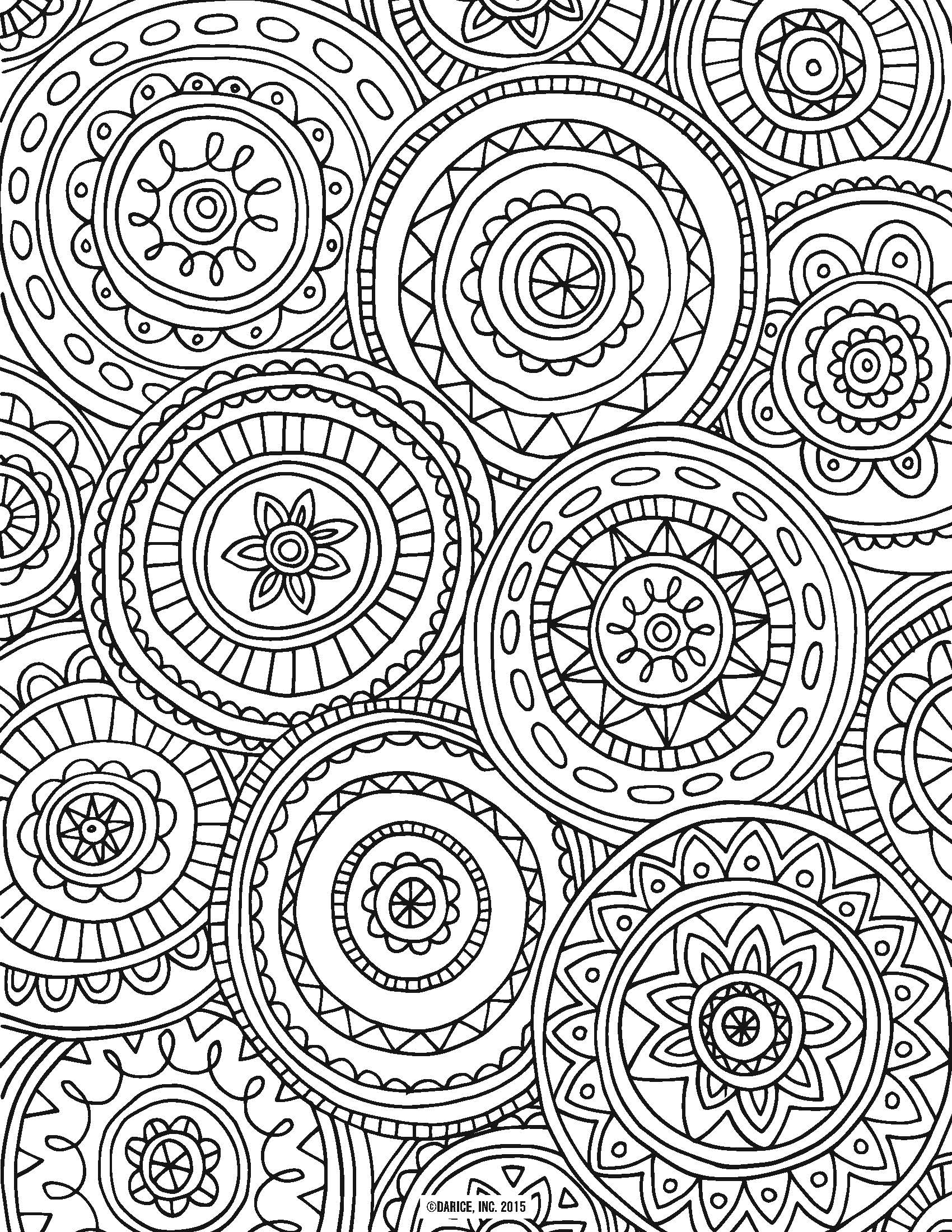 pattern coloring pages printable jpg