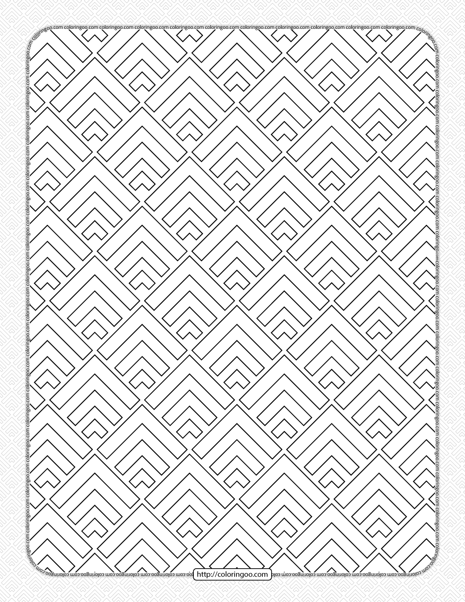 pattern coloring pages printable jpg