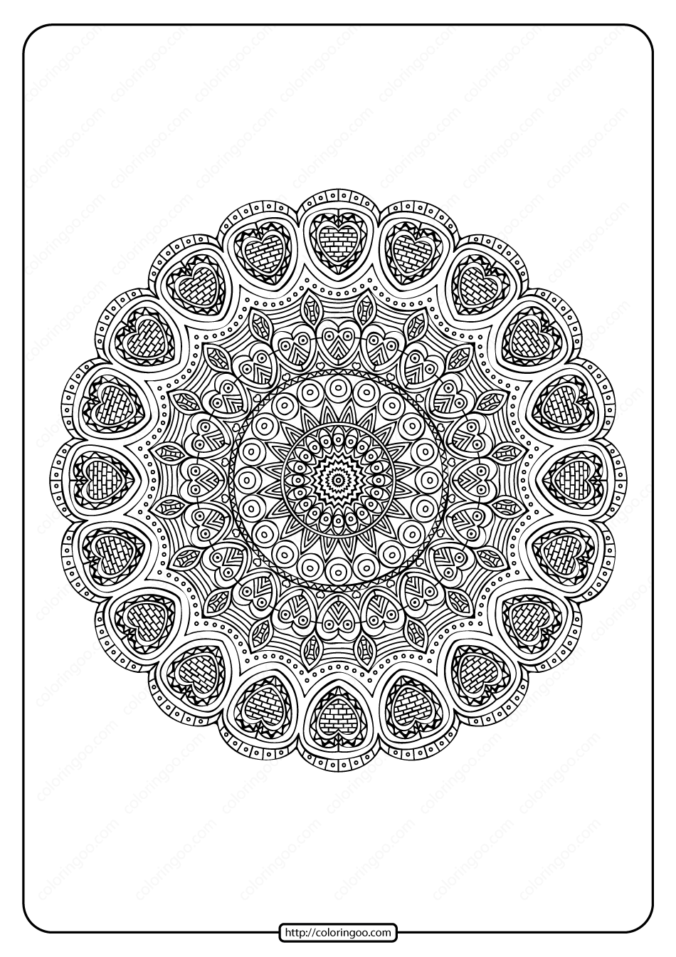 36 Pattern Coloring Pages Printable 25