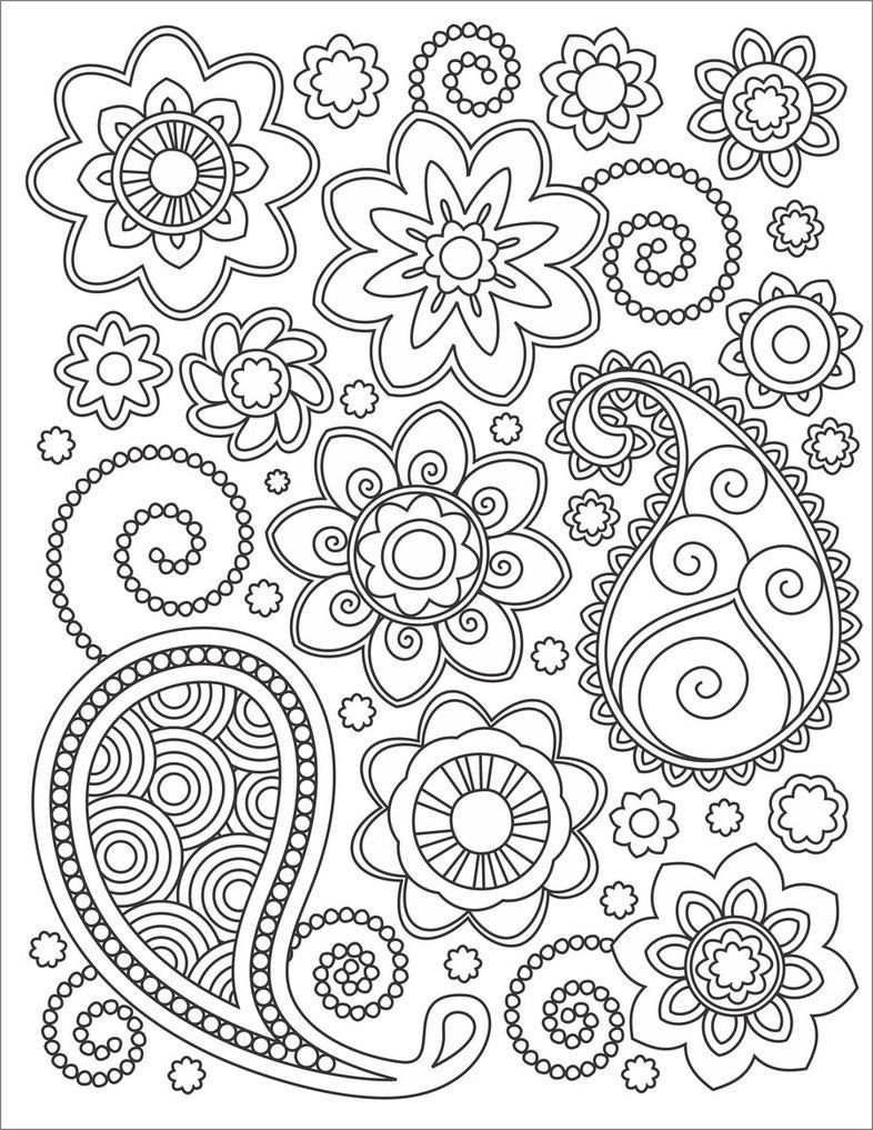 36 Pattern Coloring Pages Printable 28