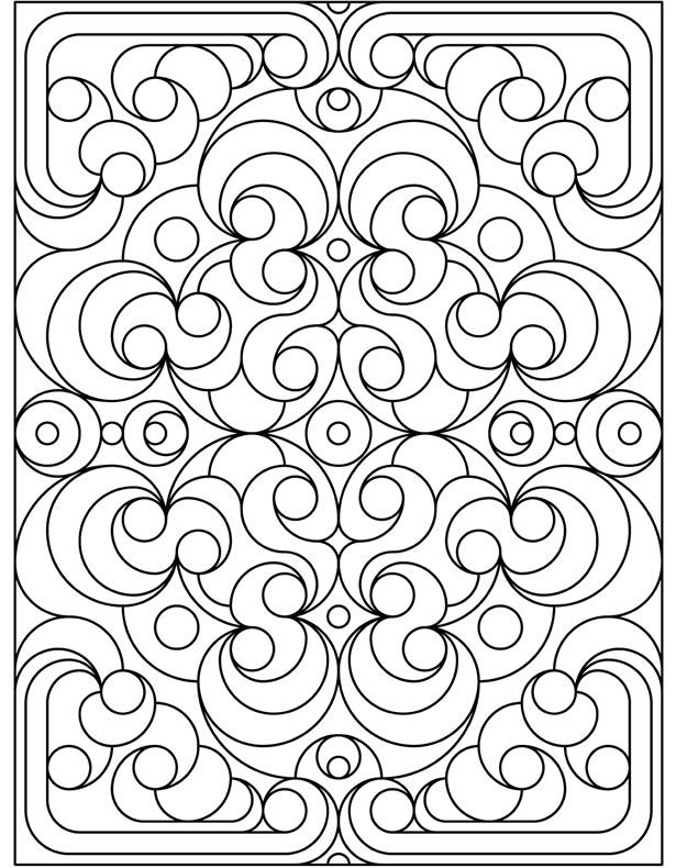 36 Pattern Coloring Pages Printable 32