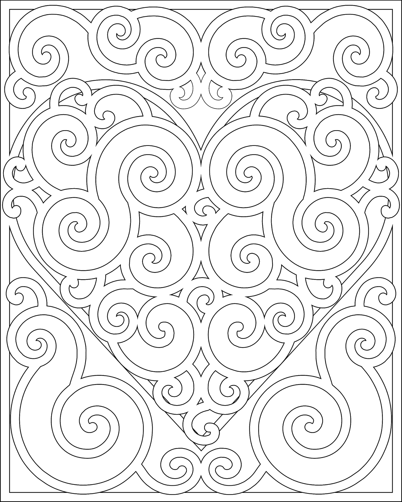 36 Pattern Coloring Pages Printable 35