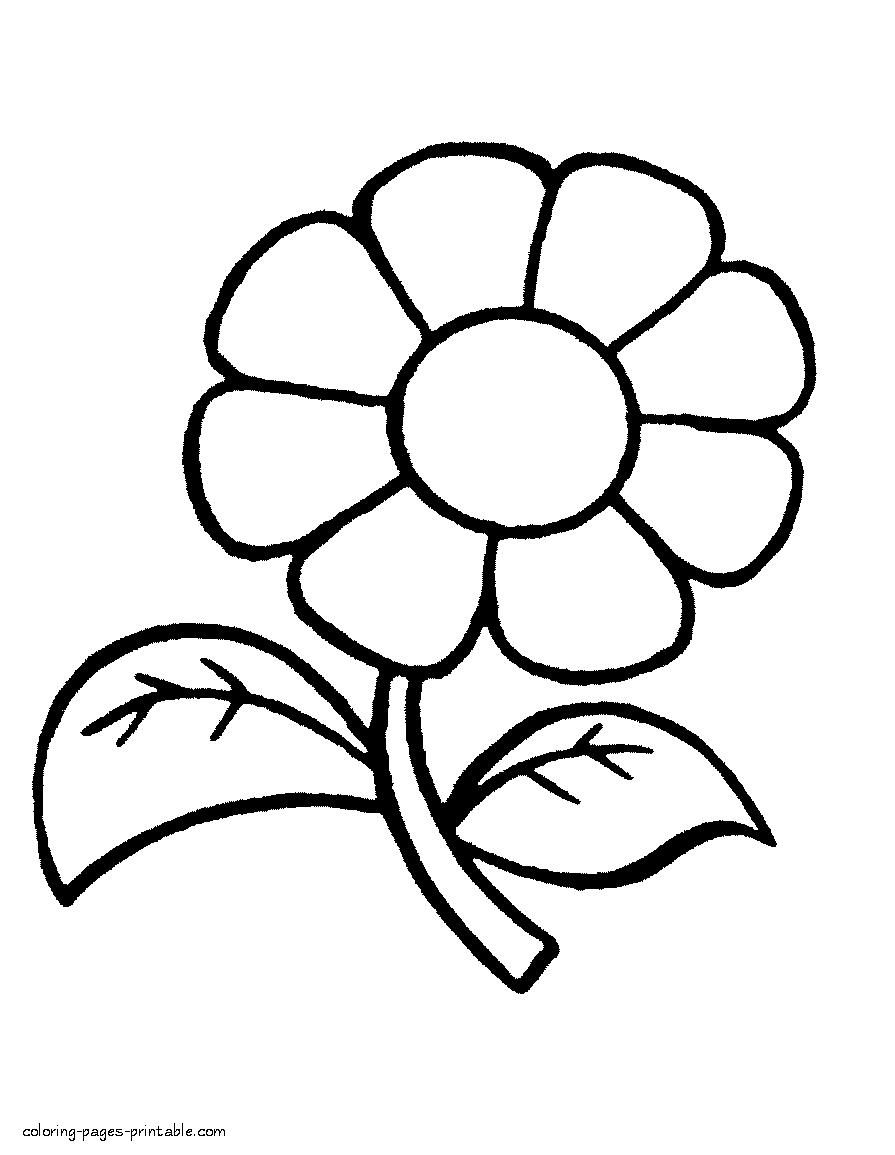 36 Plants and Flowers - Best Coloring Pages for Kids Printable 11