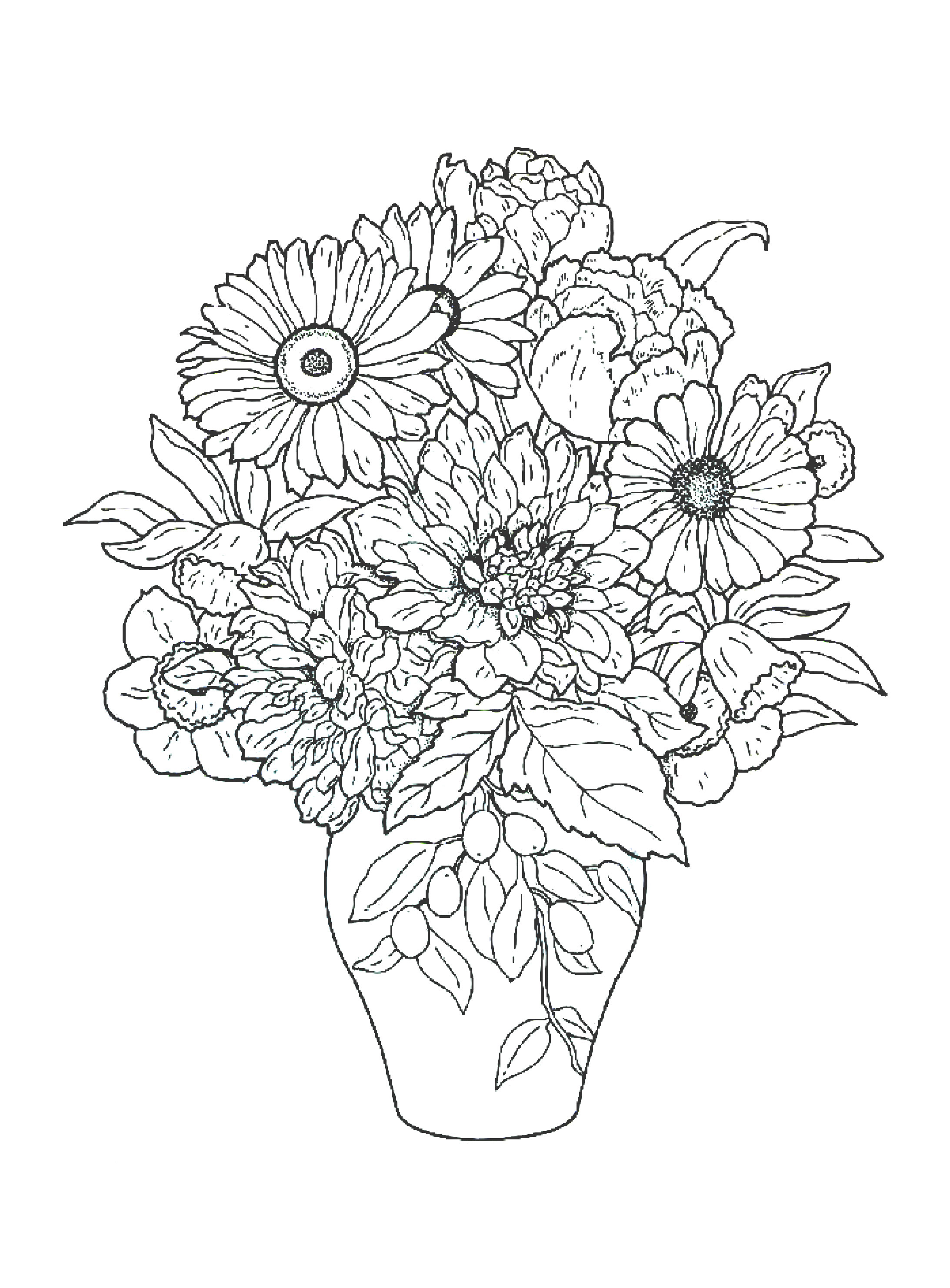 36 Plants and Flowers - Best Coloring Pages for Kids Printable 20