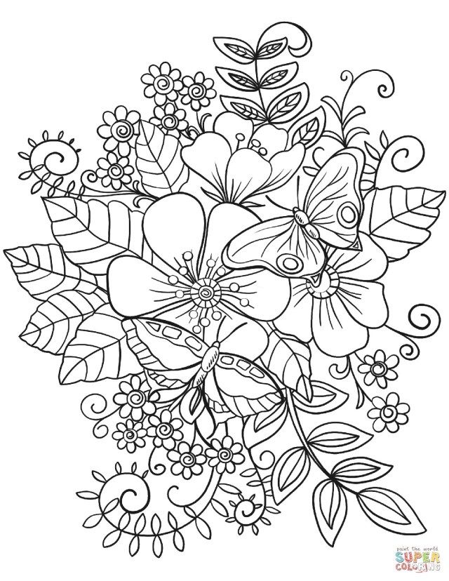 36 Plants and Flowers - Best Coloring Pages for Kids Printable 21