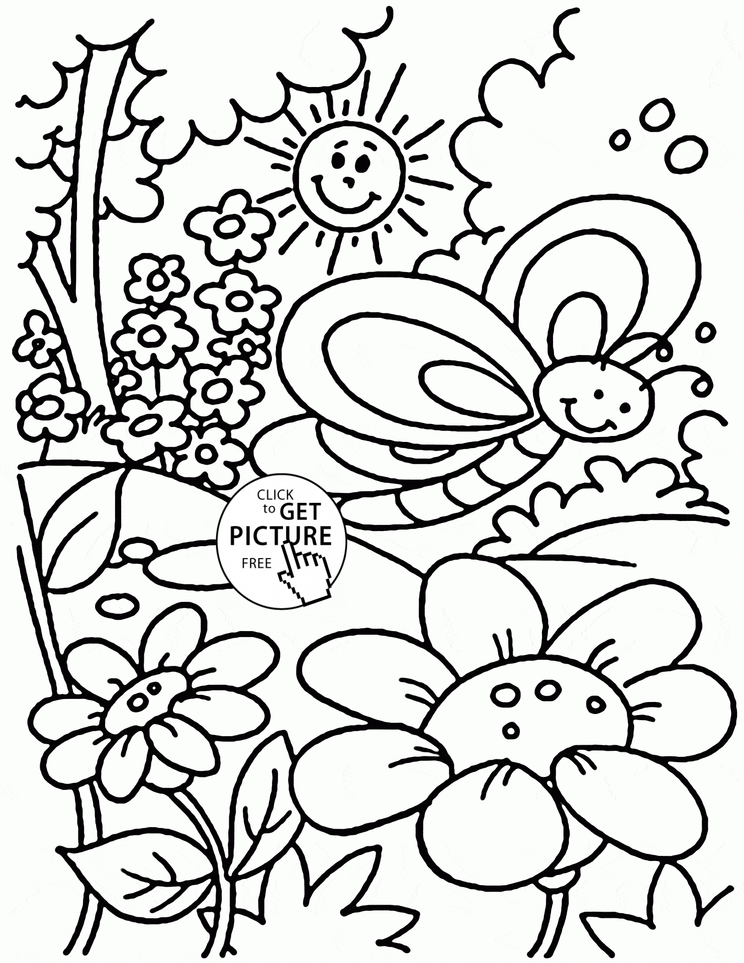 36 Plants and Flowers - Best Coloring Pages for Kids Printable 23