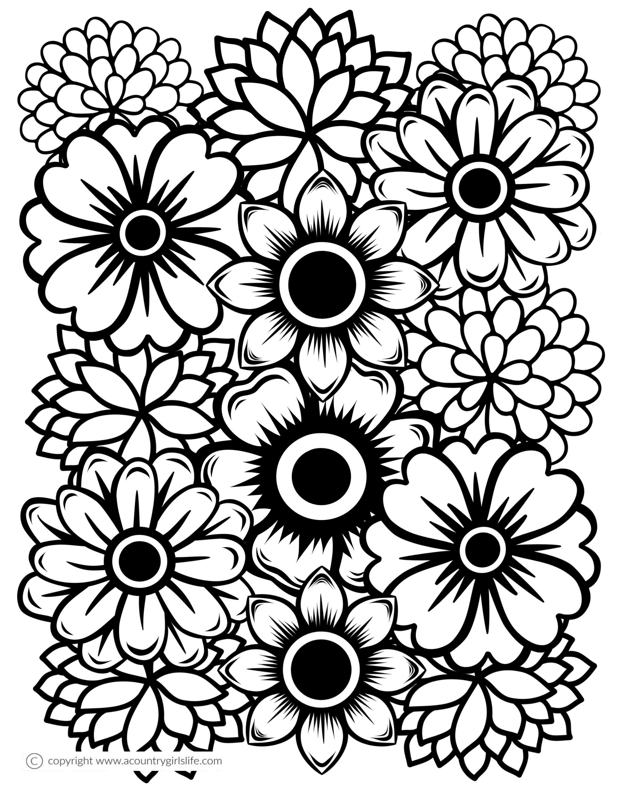 36 Plants and Flowers - Best Coloring Pages for Kids Printable 25