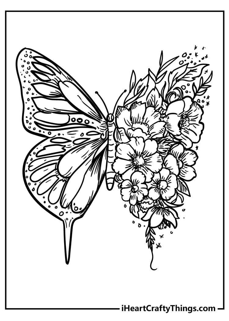 36 Plants and Flowers - Best Coloring Pages for Kids Printable 29