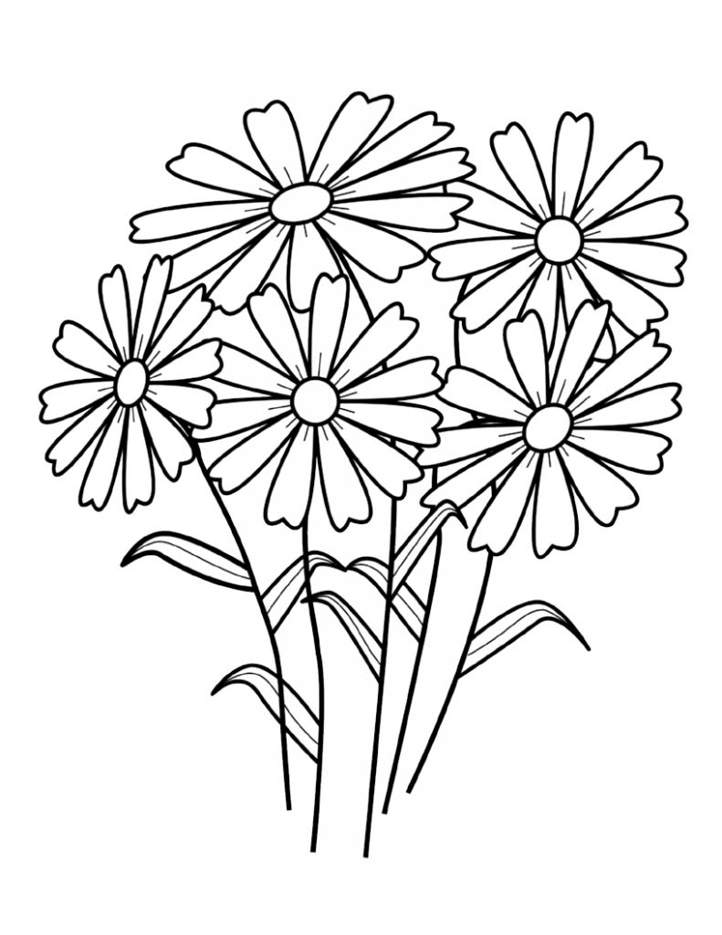 36 Plants and Flowers - Best Coloring Pages for Kids Printable 6